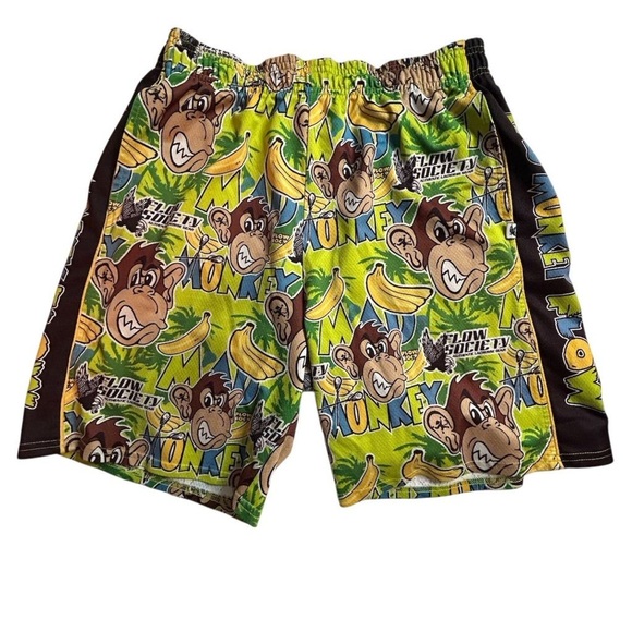 Flow Society kids  Mad Monkey Lacrosse Shorts Multicolor Size Large youth - Picture 4 of 11